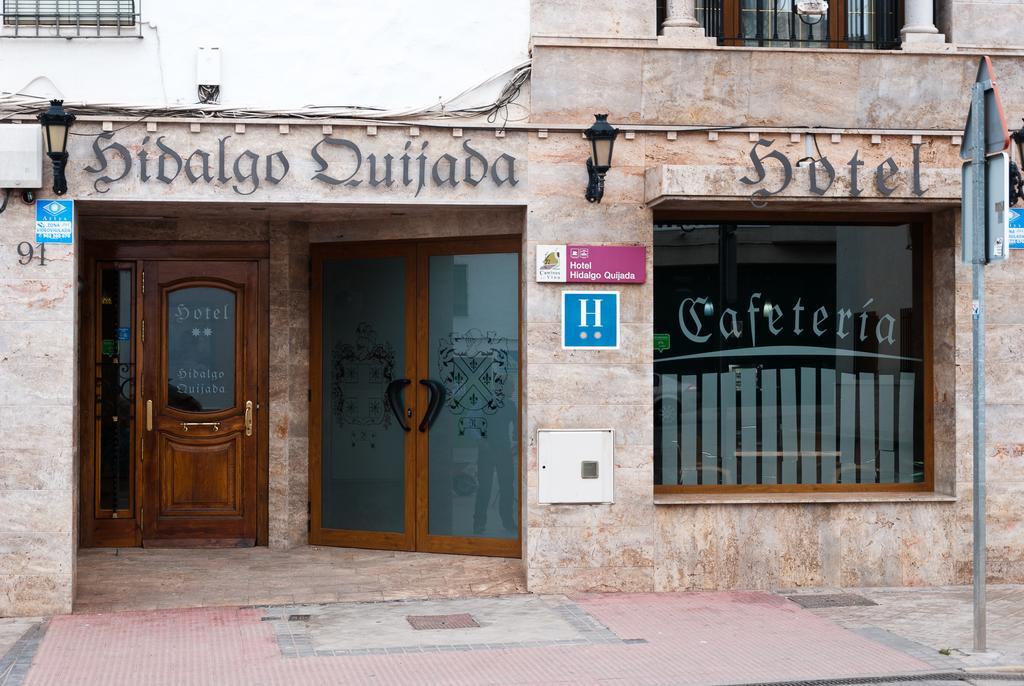 Hotel Hidalgo Quijada Алькасар-де-Сан-Хуан Экстерьер фото